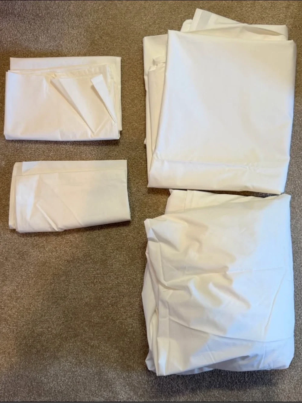 NWOT Brooklinen Cooling Cotton Percale Core Sheet Set - Queen